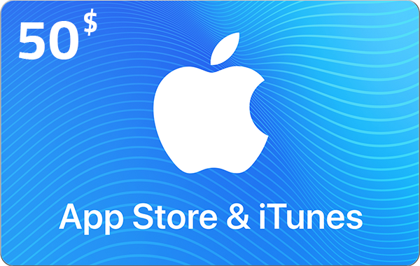 ‘ Apple iTunes Gift Card USA Store 50$