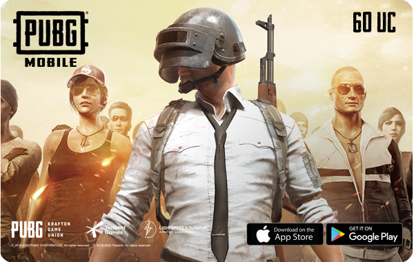 ‘ Pubg $1 (60 UC)