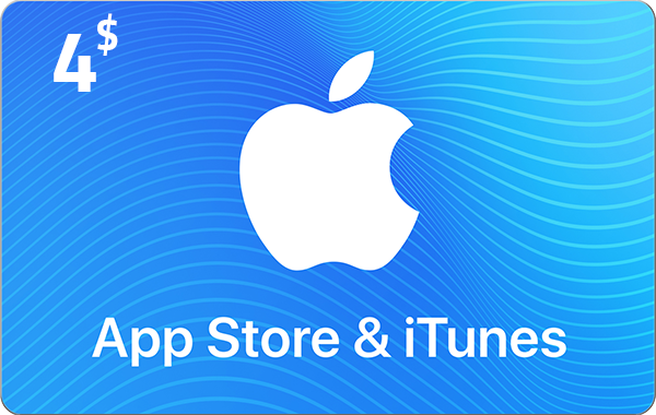 &lsquo; Apple iTunes Gift Card USA Store 4$
