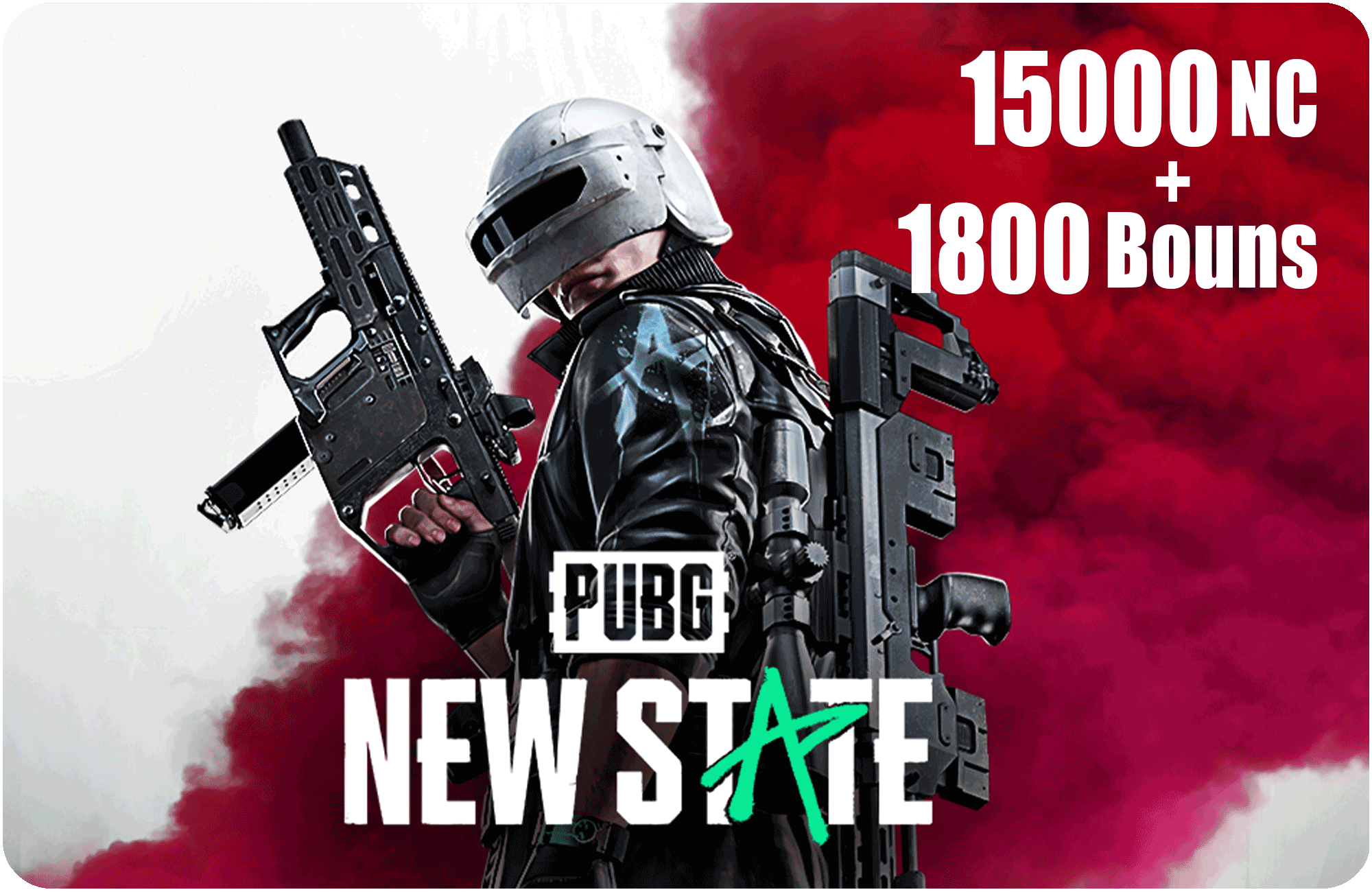 &lsquo; PUBG New State &ndash; 15,000NC + 1,800 Bonus