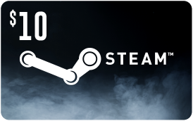 &lsquo; USA Steam Cards 10$