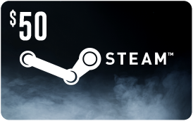 &lsquo; USA Steam Cards 50$