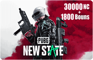 ‘ PUBG New State – 30,000NC + 5,000 Bonus