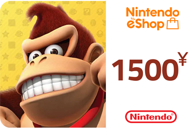 ‘ Nintendo eShop Card 1500 YEN