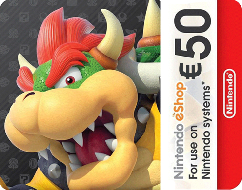 ‘ EUR Nintendo eShop 50€  (Euro)