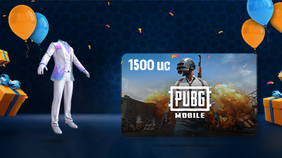 ‘ Wonderland set FREE with Pubg $25 (1500+Free300UC) Card